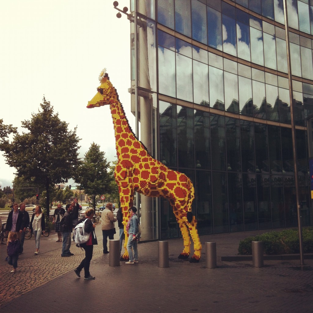 Berlin Legoland Giraffe