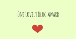 One Lovely Blog Award