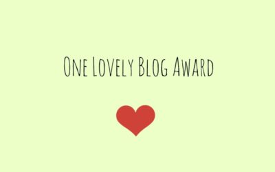 One Lovely Blog Award