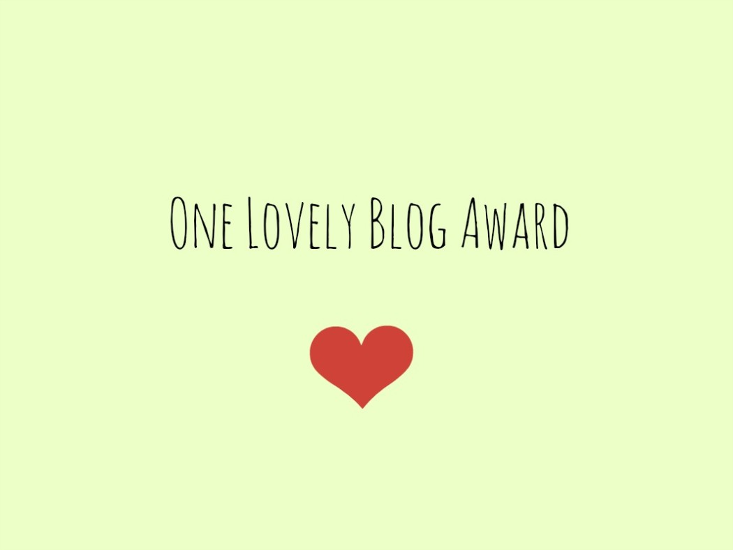 One Lovely Blog Award