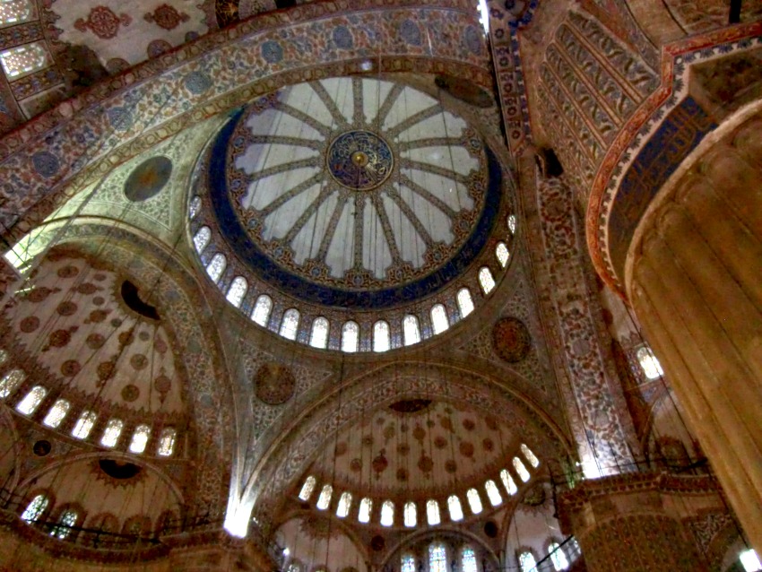 Istanbul Blaue Moschee Innen