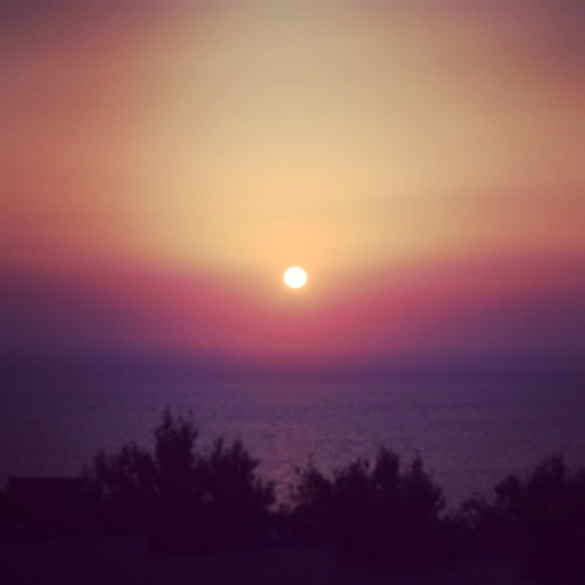 Santorini Sonnenuntergang Oía