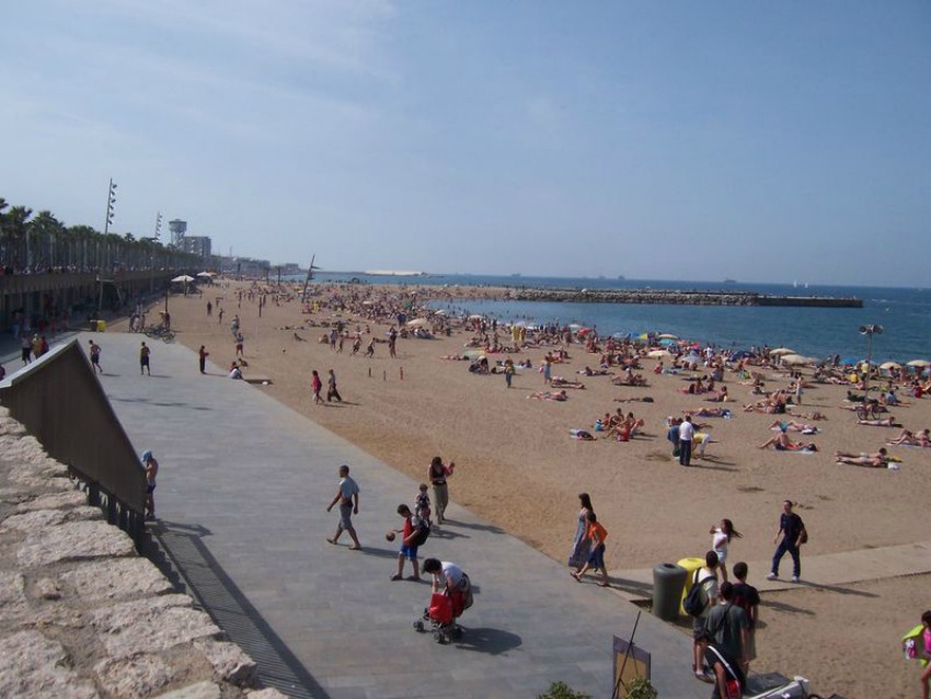 Strand Barcelona Sprachdirekt