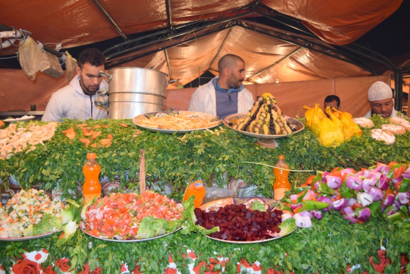 Marrakesch Medina Garküche