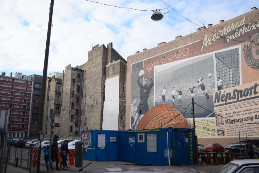 Das Jüdische Viertel in Budapest Street Art