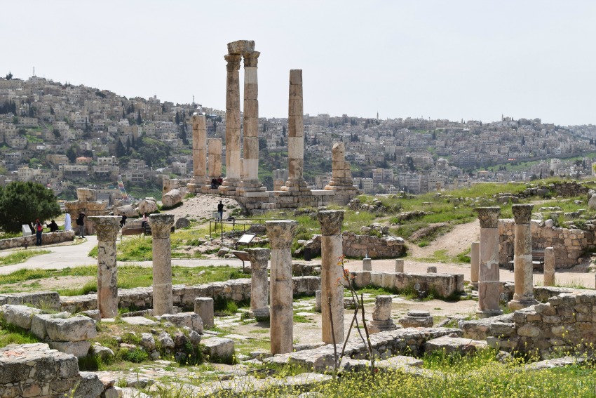 Jordanien Herkules Tempel