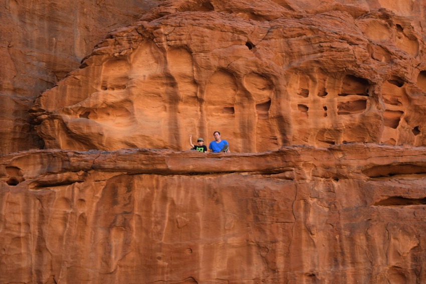 Jordanien Wadi Rum Klettern