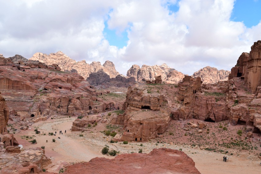 Jordanien Petra Platz