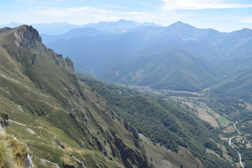 Picos de Europa - Fuente Dé Ausblick auf die Berge