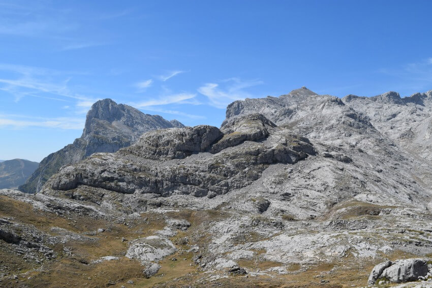 Picos de Europa - Kalksteinformationen