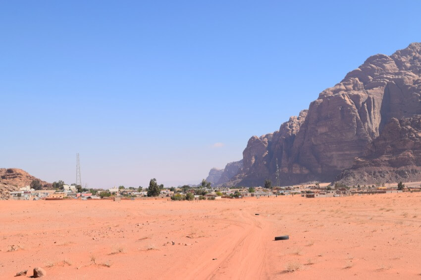 Impressionen von der Wüste Wadi Rum Dorf