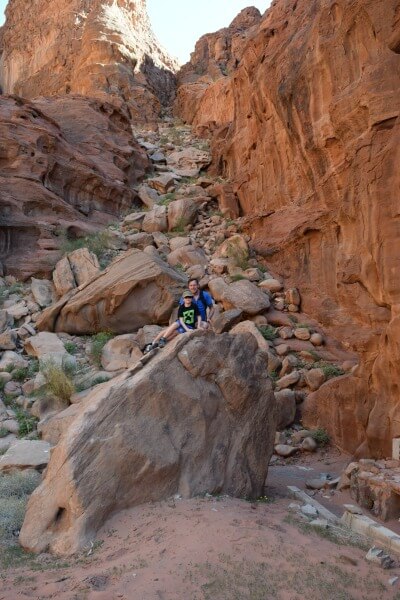 Impressionen von der Wüste Wadi Rum Klettern