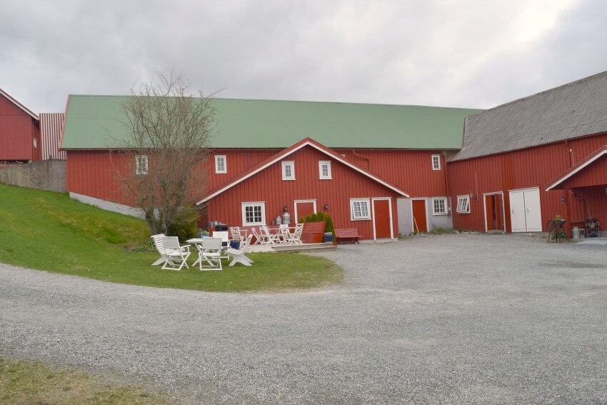 Der Goldene Umweg in Norwegen Gangstad Farm