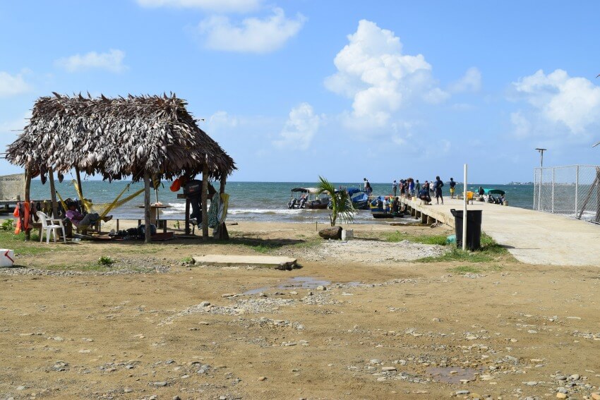 San Blas Inseln Hafen Carti