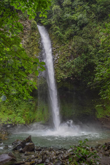 Costa Rica La Fortuna Wasserfall