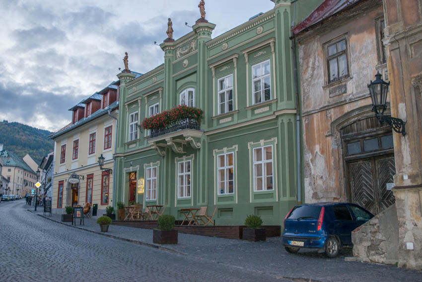 Banská Stiavnica Straße