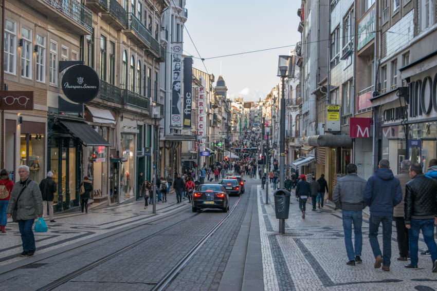 Porto Einkaufsstraße