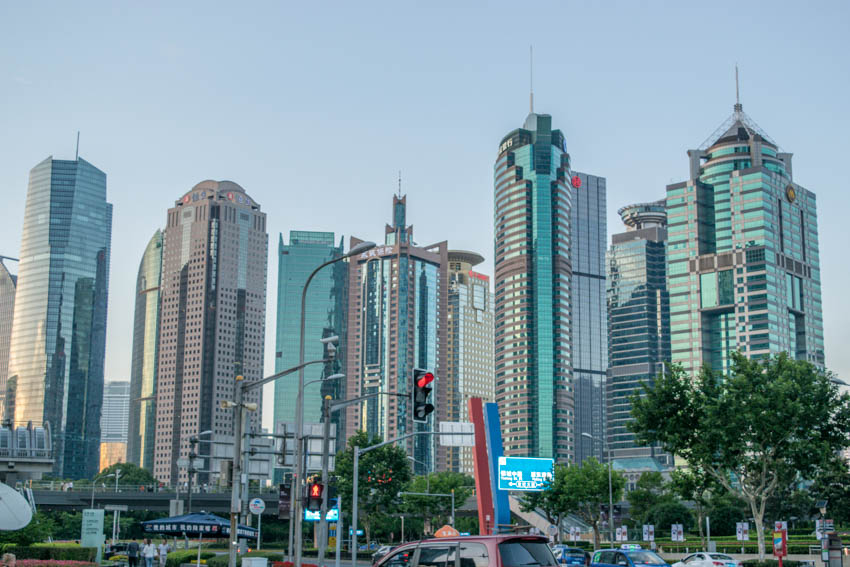 Hochhäuser in Pudong