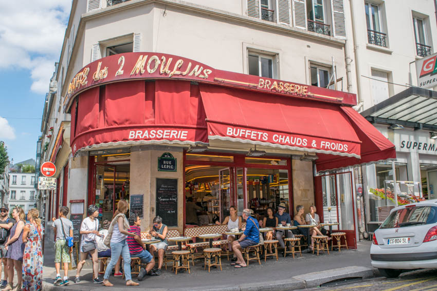 Montmartre Amélie Café des 2 Moulins