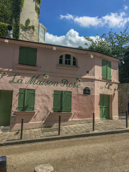 Montmartre Treiben lassen