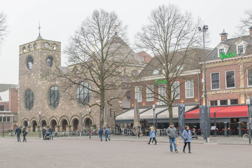 Shopping in Enschede Fußgängerzone