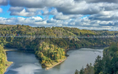 Die längste Hängeseilbrücke in Deutschland